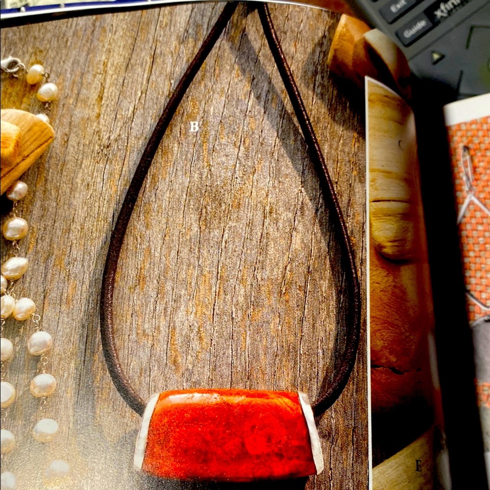 SILPADA RED DELICIOUS NECKLACE